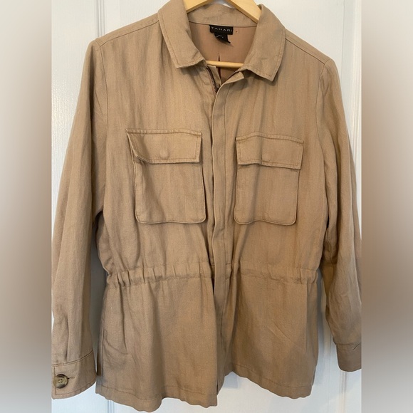 Never worn, gorgeous tan jacket - Picture 1 of 4